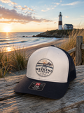 Richardson Trucker Hat White/Navy Hockey