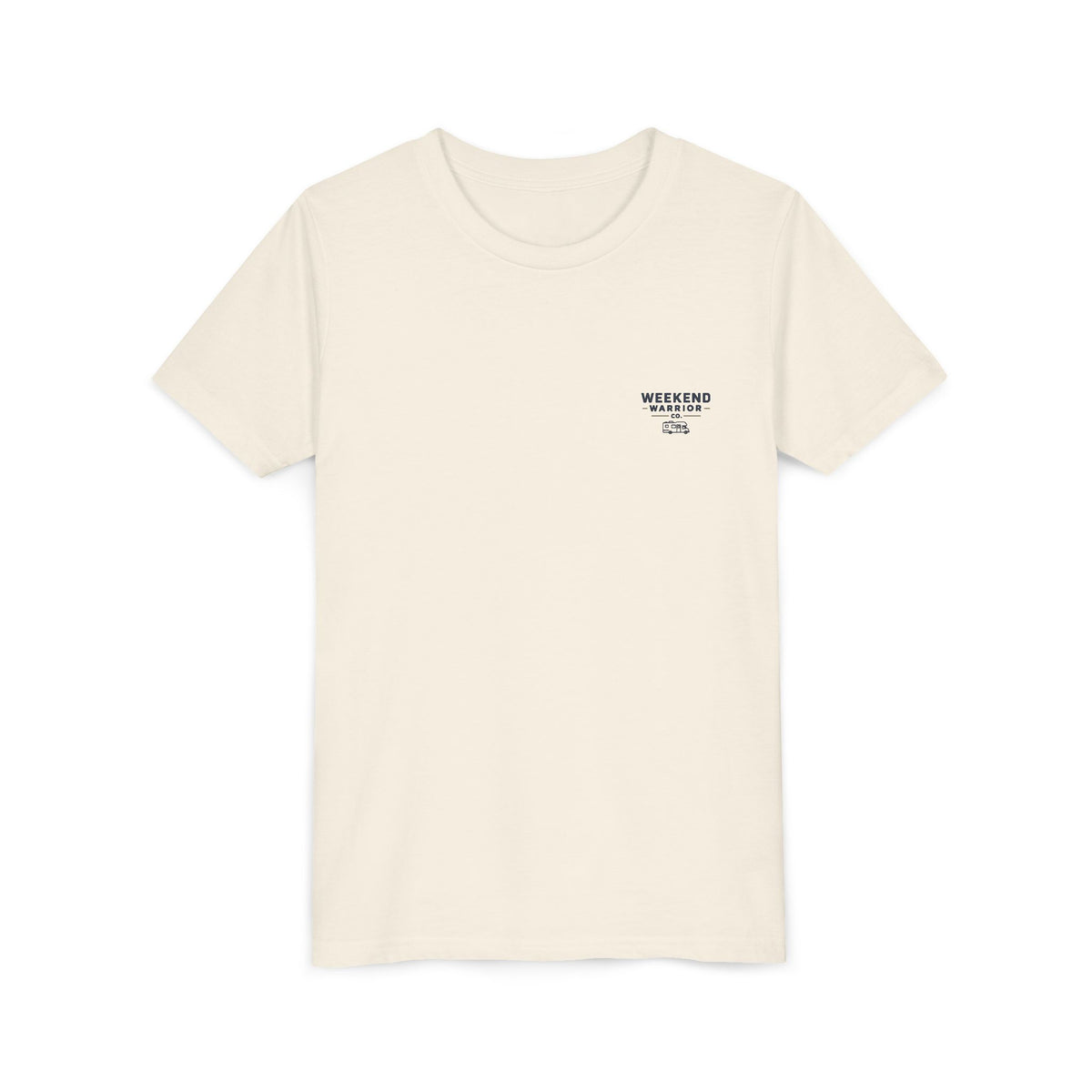Weekend Warrior Youth Tee — Coastal Camping Shirt
