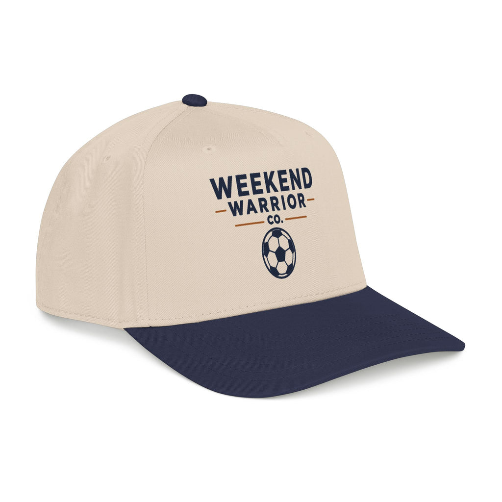 Weekend Warrior Co. Baseball Cap — Casual Two-Tone Soccer Hat