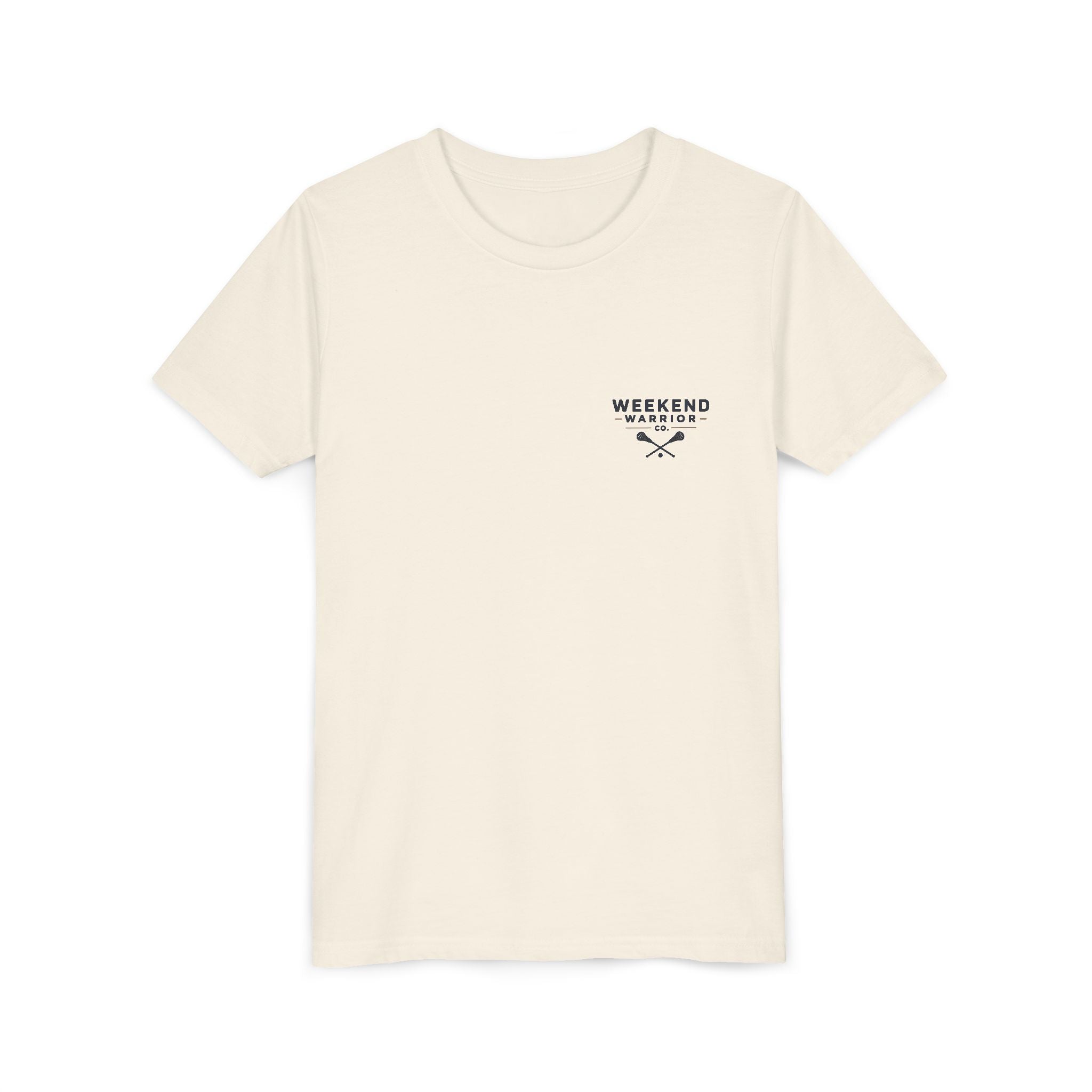 Weekend Warrior Youth Tee — Coastal LAXX Graphic Shirt