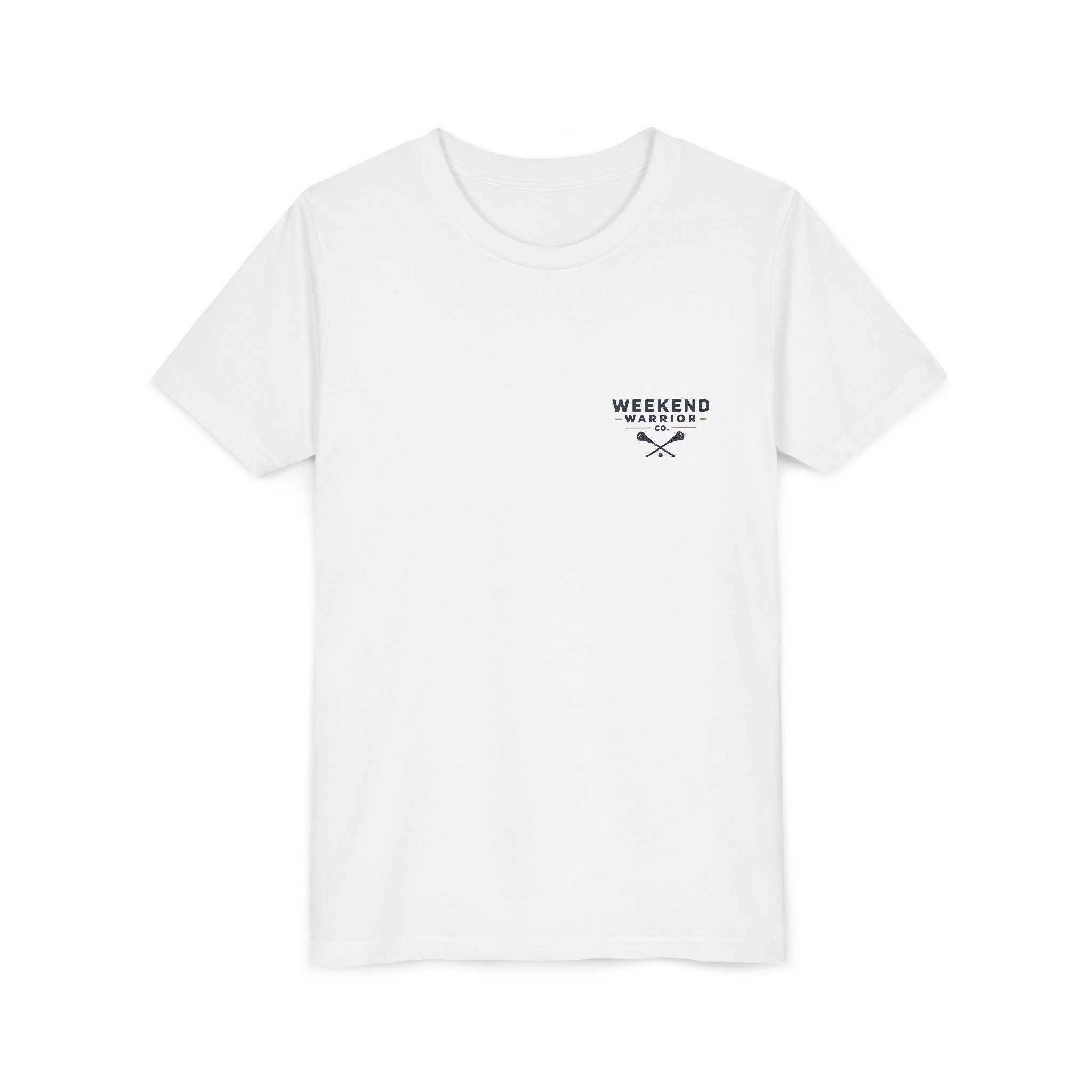Weekend Warrior Youth Tee — Coastal LAXX Graphic Shirt