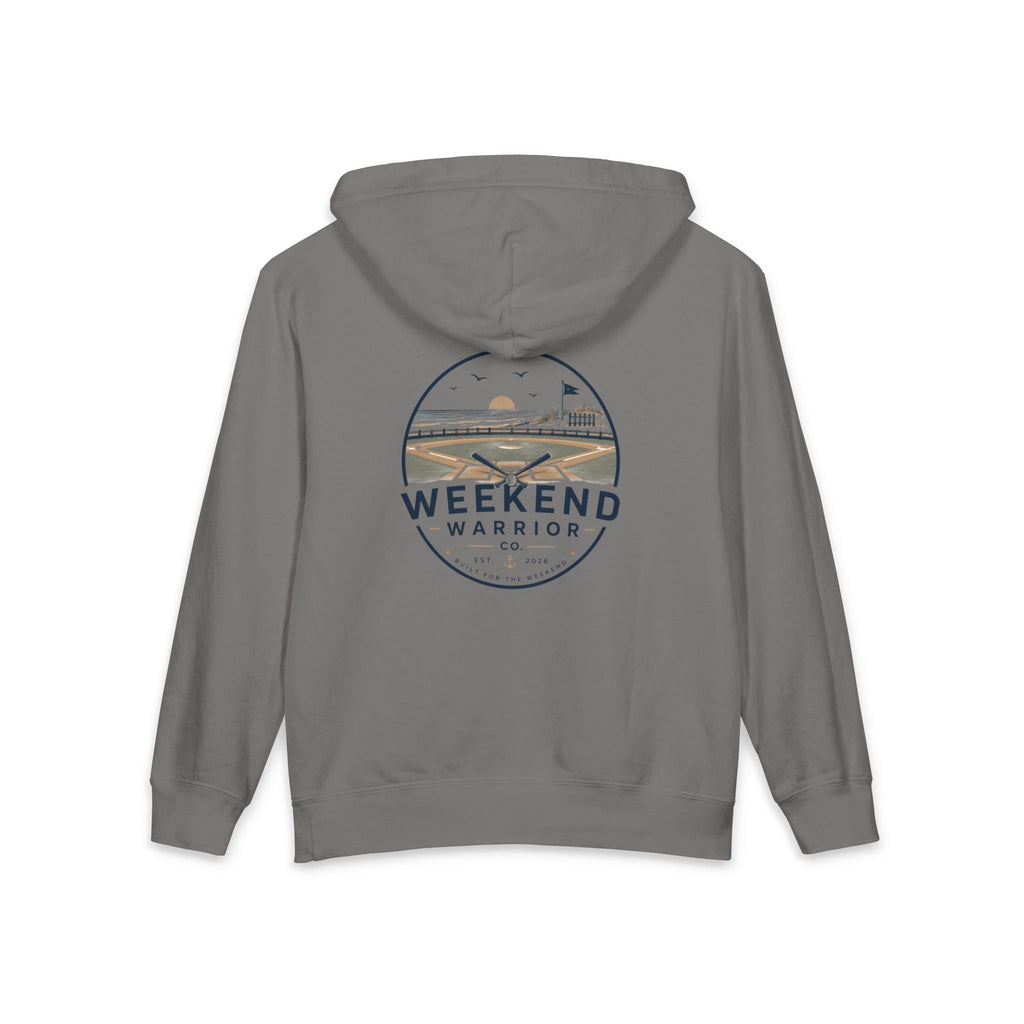 Weekend Warrior Youth Hoodie — Coastal Baseball Lightweight Pullover