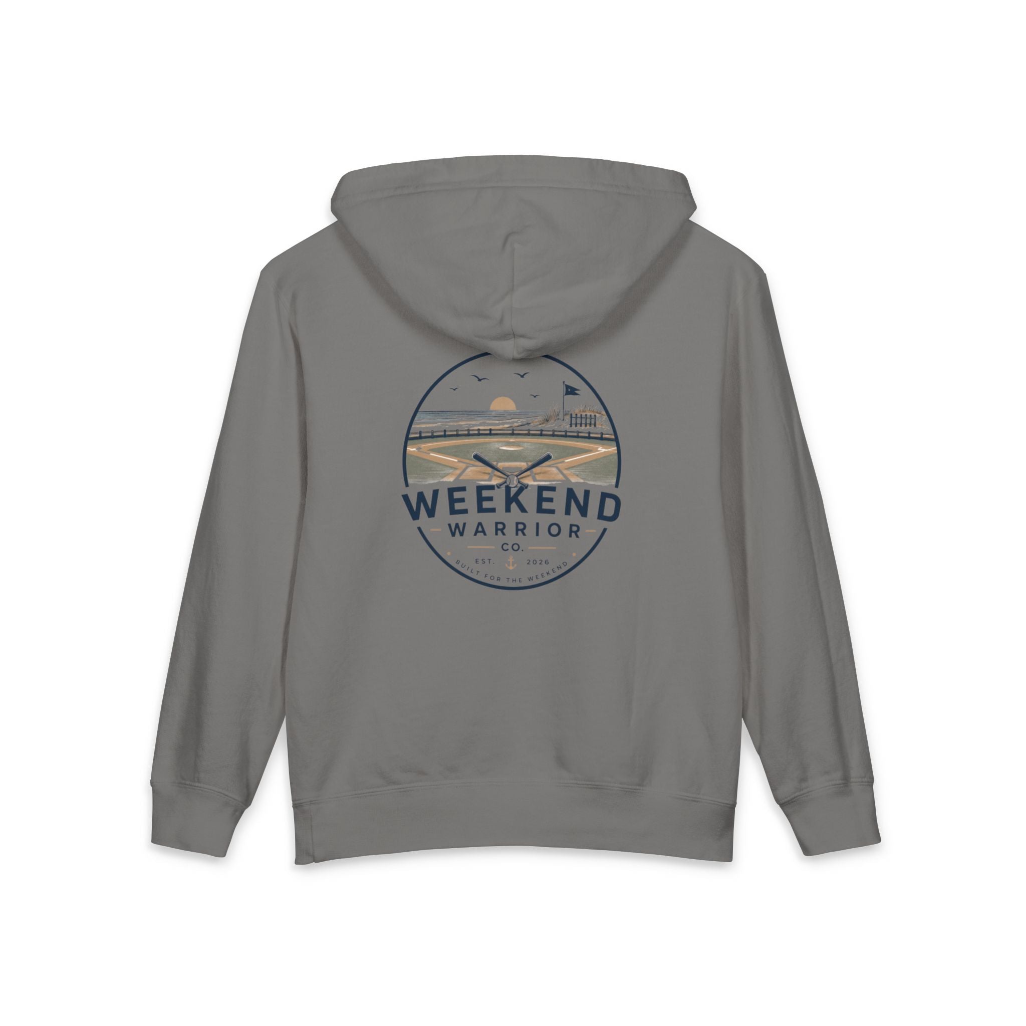 Weekend Warrior Youth Hoodie — Coastal Baseball Lightweight Pullover
