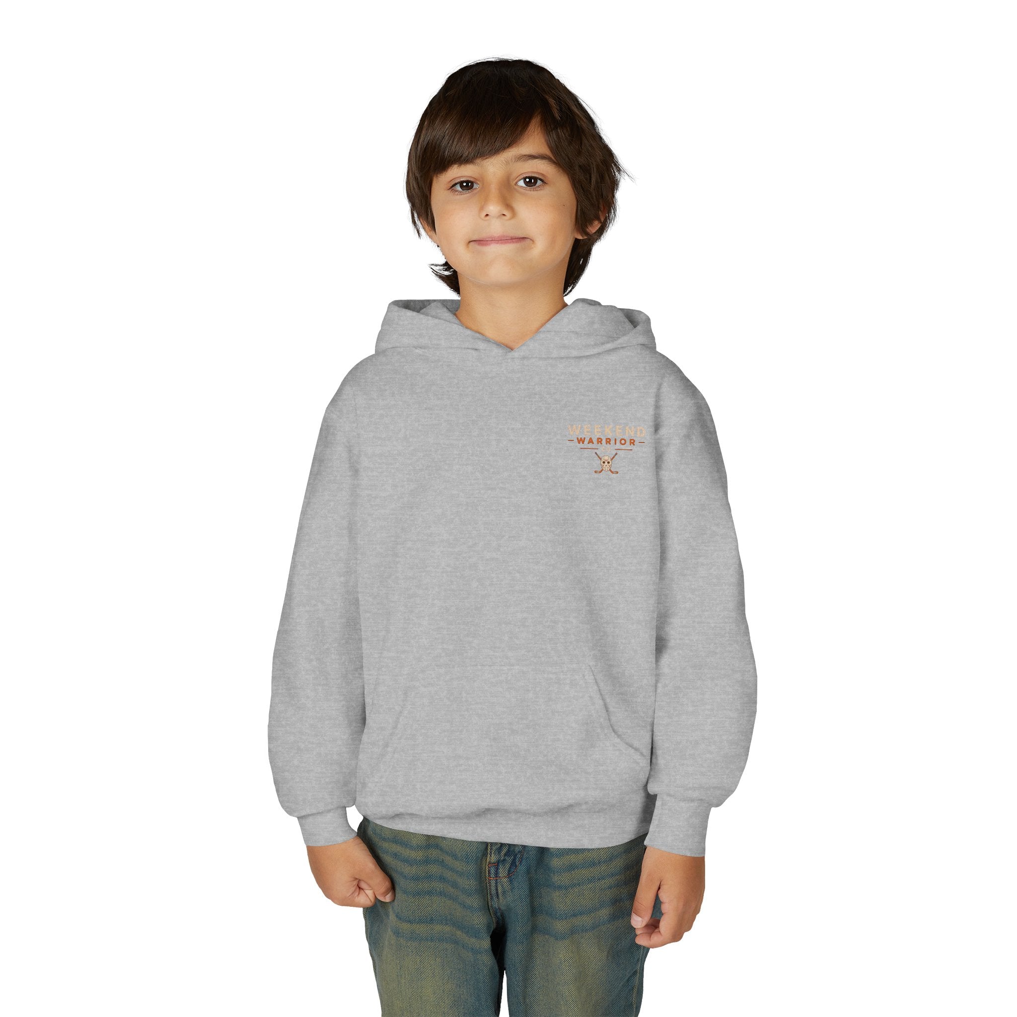 LIMITED EDITION Youth Weekend Warrior Spooky Hockey Hoodie