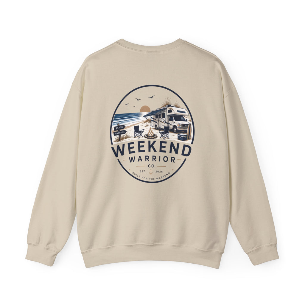 Weekend Warrior Sweatshirt – Camping Graphic Crewneck