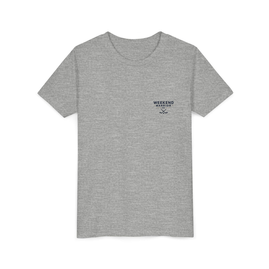 Weekend Warrior Youth Tee — Coastal Hockey Graphic Shirt