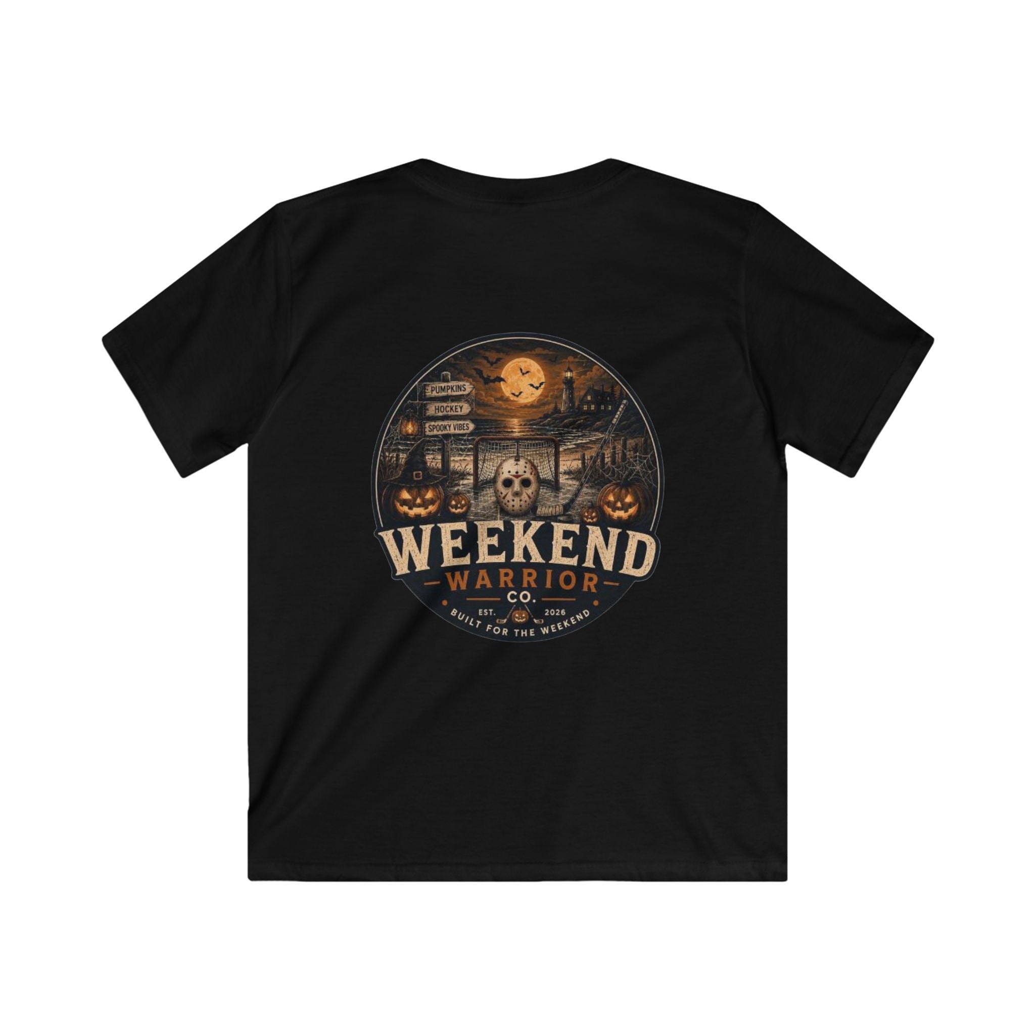 LIMITED EDITION-Youth Weekend Warrior Spooky Hockey Tee