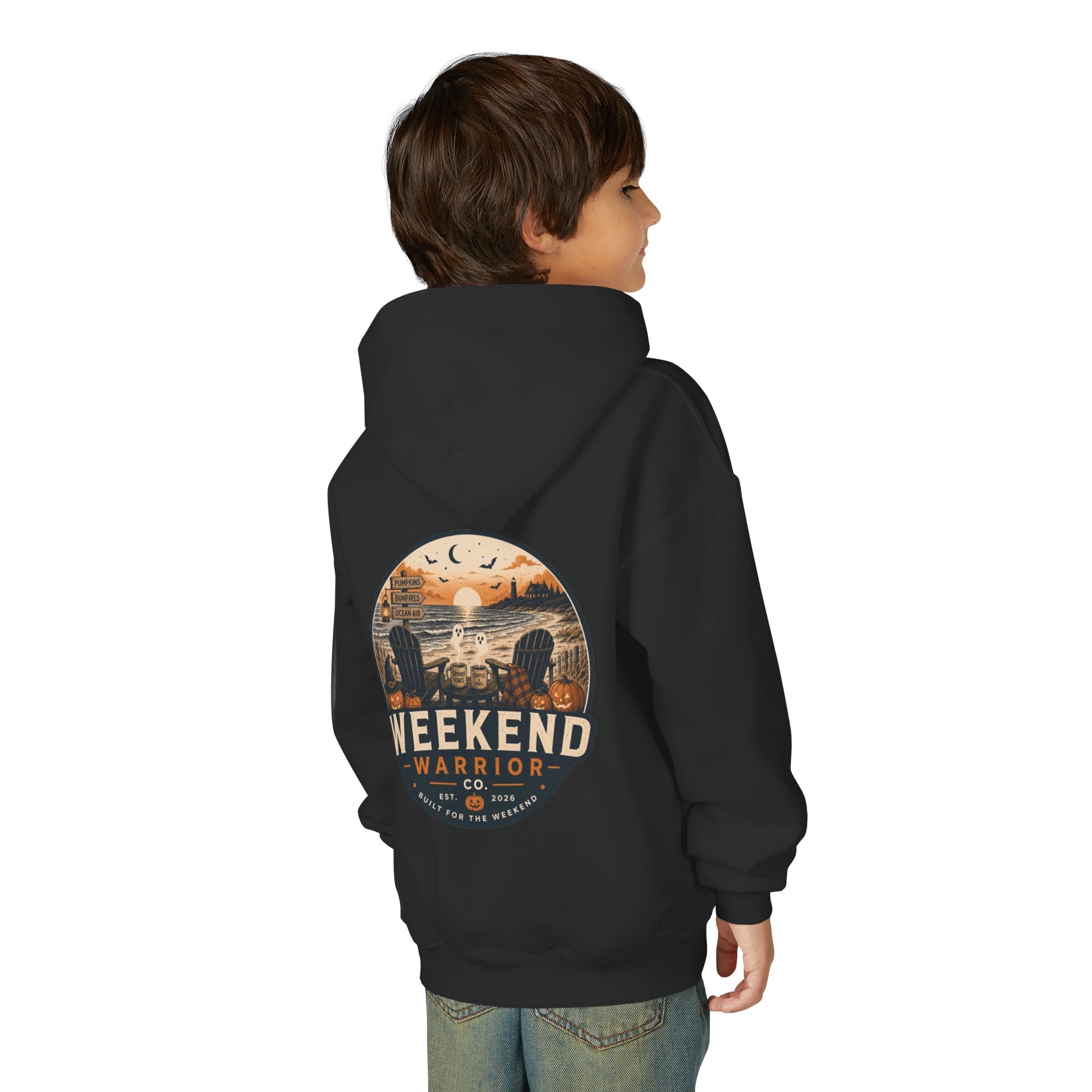 LIMITED EDITION Youth Weekend Warrior Spooky Hoodie