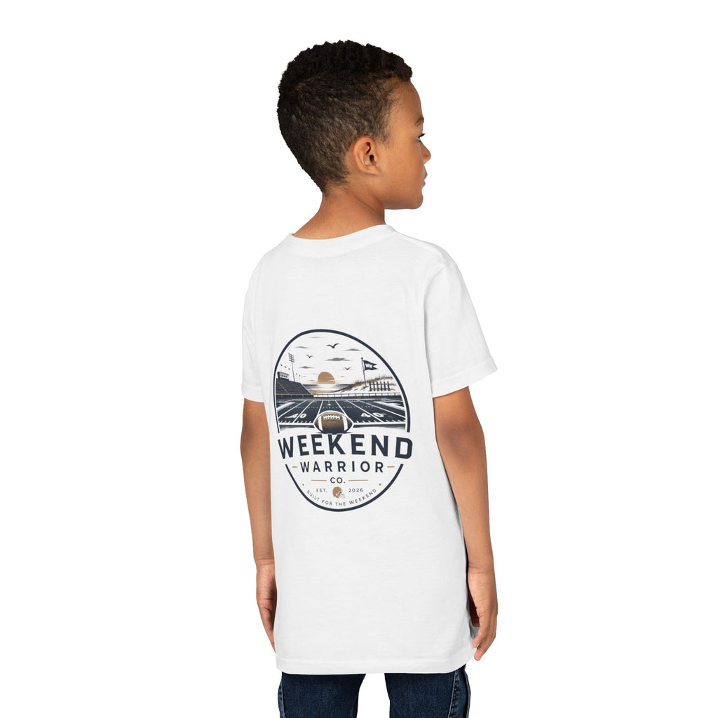 Weekend Warrior Youth Tee — Coastal Football Shirt